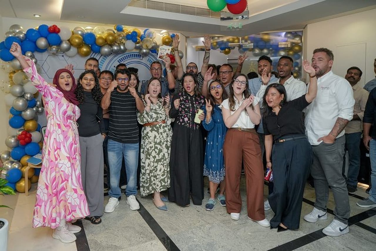 Thriveus corporate team celebration and engagement event in Dubai